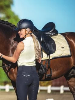 PS Of Sweden Minna Sleeveless Polo Shirt Lemon -Equestrian Supplies Sale 178719461 origpic d61566