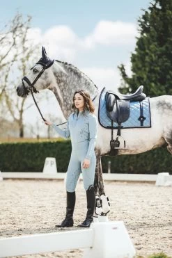 PS Of Sweden Bow Dressage Saddle Pad Aqua 8 PS Of Sweden Bow Dressage Saddle Pad Aqua -Equestrian Supplies Sale 1 4787