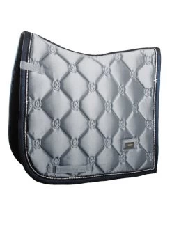 Equestrian Stockholm Dressage Saddle Pad Crystal Grey