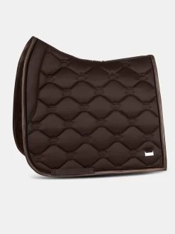 PS Of Sweden Monogram Dressage Saddle Pad Coffee