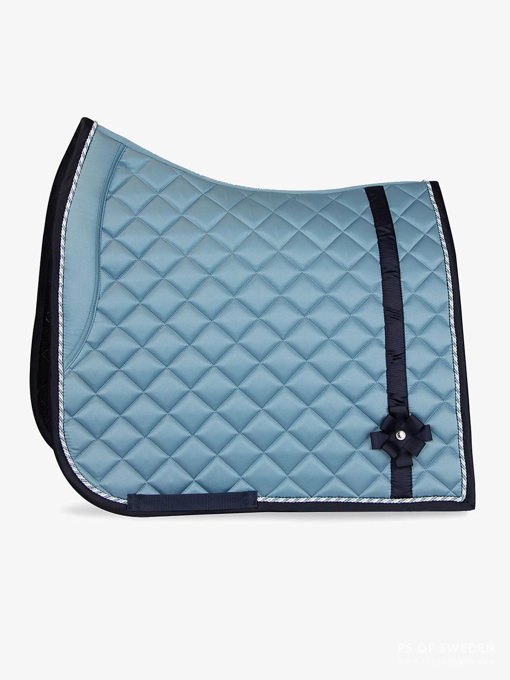 PS Of Sweden Bow Dressage Saddle Pad Aqua 1 PS Of Sweden Bow Dressage Saddle Pad Aqua