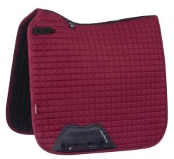 LeMieux Suede Dressage Saddle Pad Mulberry