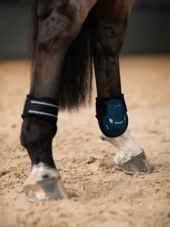 Equestrian Stockholm Anatomic Fetlock Boots Blue Meadow -Equestrian Supplies Sale blue meadow fetlock boots bakskydd heckschutz kogelbeschermers hov 1