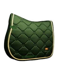 Equestrian Stockholm Jump Saddle Pad Forest Green
