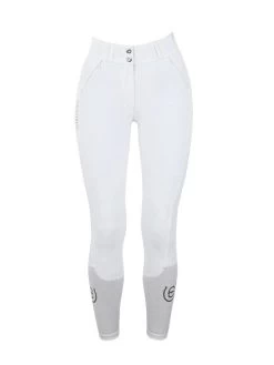Equestrian Stockholm Elite Jump Breeches White